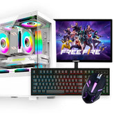 PC Gamer Completo, Intel Core i5, GT 210, 12GB de Ram, SSD 480GB, Monitor 19