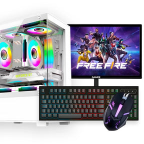 PC Gamer Completo, Intel Core i5, GT 210, 12GB de Ram, SSD 480GB, Monitor 19