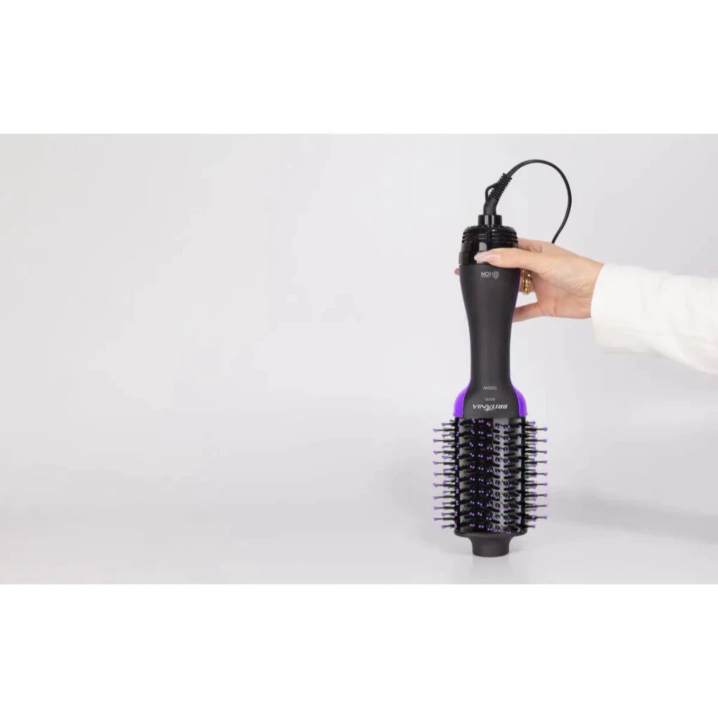 Escova Secadora Britânia 4 Em 1 Bes35 1300w Cor Preto - BIVOLT