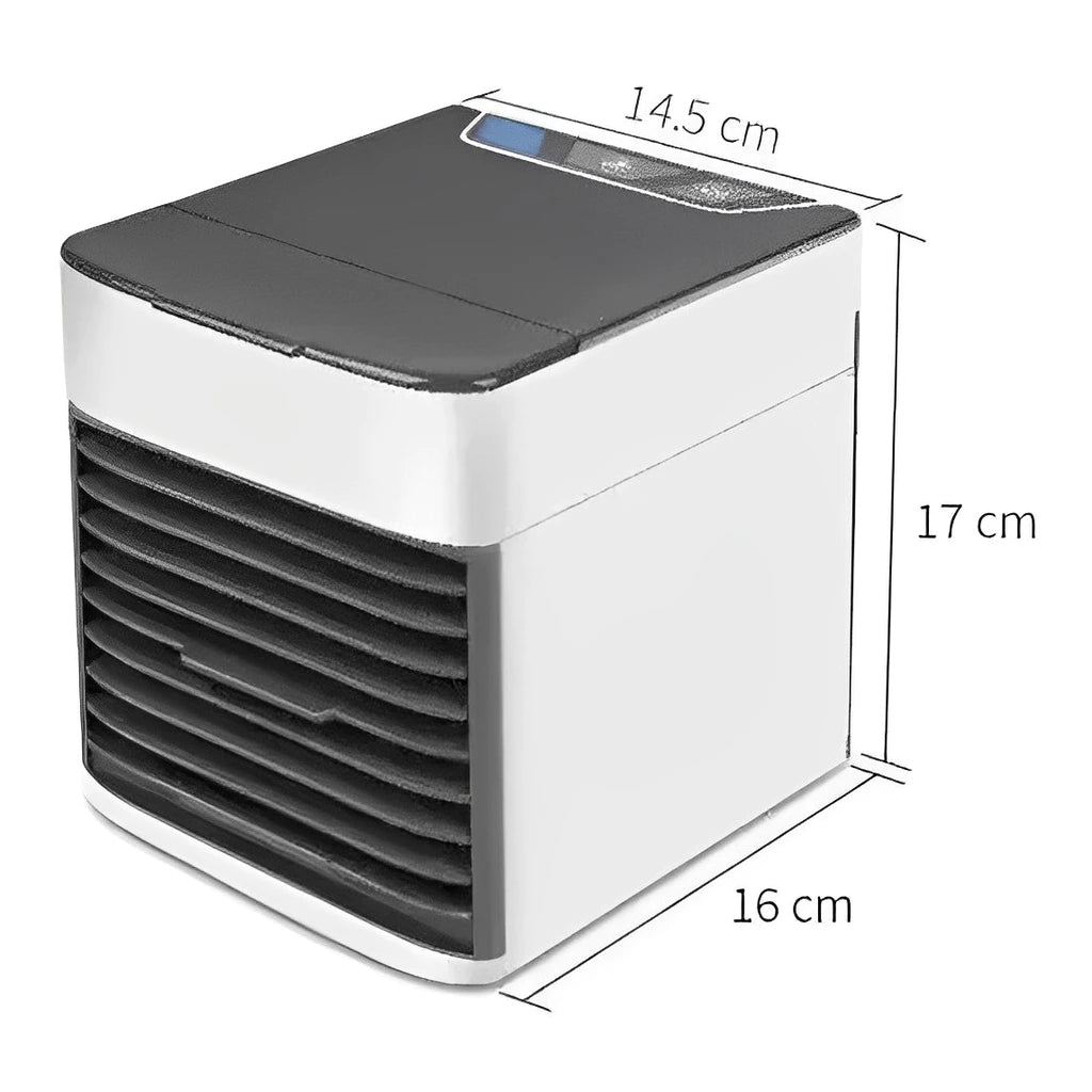 Mini Ar Condicionado Resfriador Portatil Air Cooler Umidificador Climatizador USB