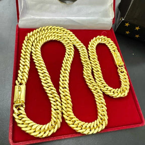 Cordão lacraia 70cm e pulseira 13mm 22cm kit 100% moeda antiga