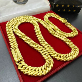 Cordão lacraia 70cm e pulseira 13mm 22cm kit 100% moeda antiga