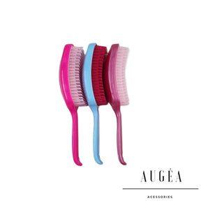 Escova de Cabelo Raquete Flex Desembaraçadora Mágica Finalização