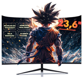Monitor Gaming Serie Tela Led Reta/Curva 34", 27" ou 23,6'' Full HD 100Hz 1ms - ESCOLHA POR MODELO