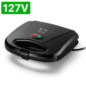 Grill e Sanduicheira CE043 750W 127V Multilaser | Placas Antiaderentes | Compacta |