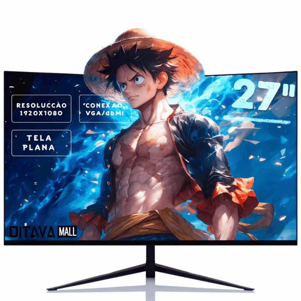 Monitor Gaming Serie Tela Led Reta/Curva 34", 27" ou 23,6'' Full HD 100Hz 1ms - ESCOLHA POR MODELO