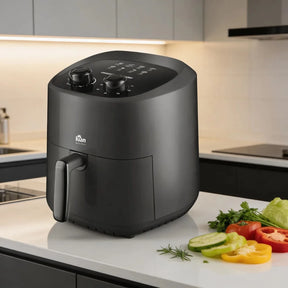 Air Fryer 3,5L Kian AF-105 Preto 127V 1200W – Fritadeira Sem Óleo | Turbo Air 360°