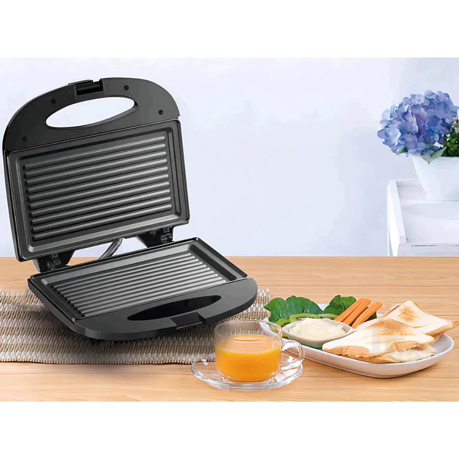 Grill e Sanduicheira CE043 750W 127V Multilaser | Placas Antiaderentes | Compacta |