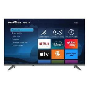 Smart TV 43” Britânia B43CRA Full HD Wi-Fi HDMI USB Conversor Digital