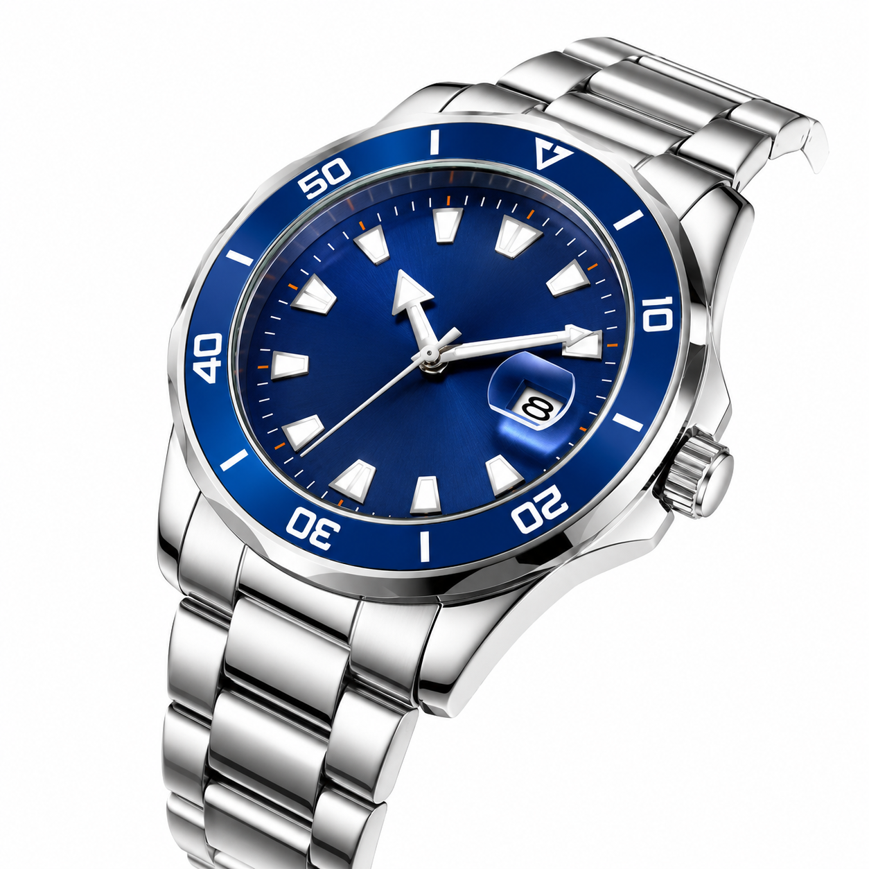 Relógio de Pulso Masculino Elegante de Quartzo com Luminoso – Modelo 11