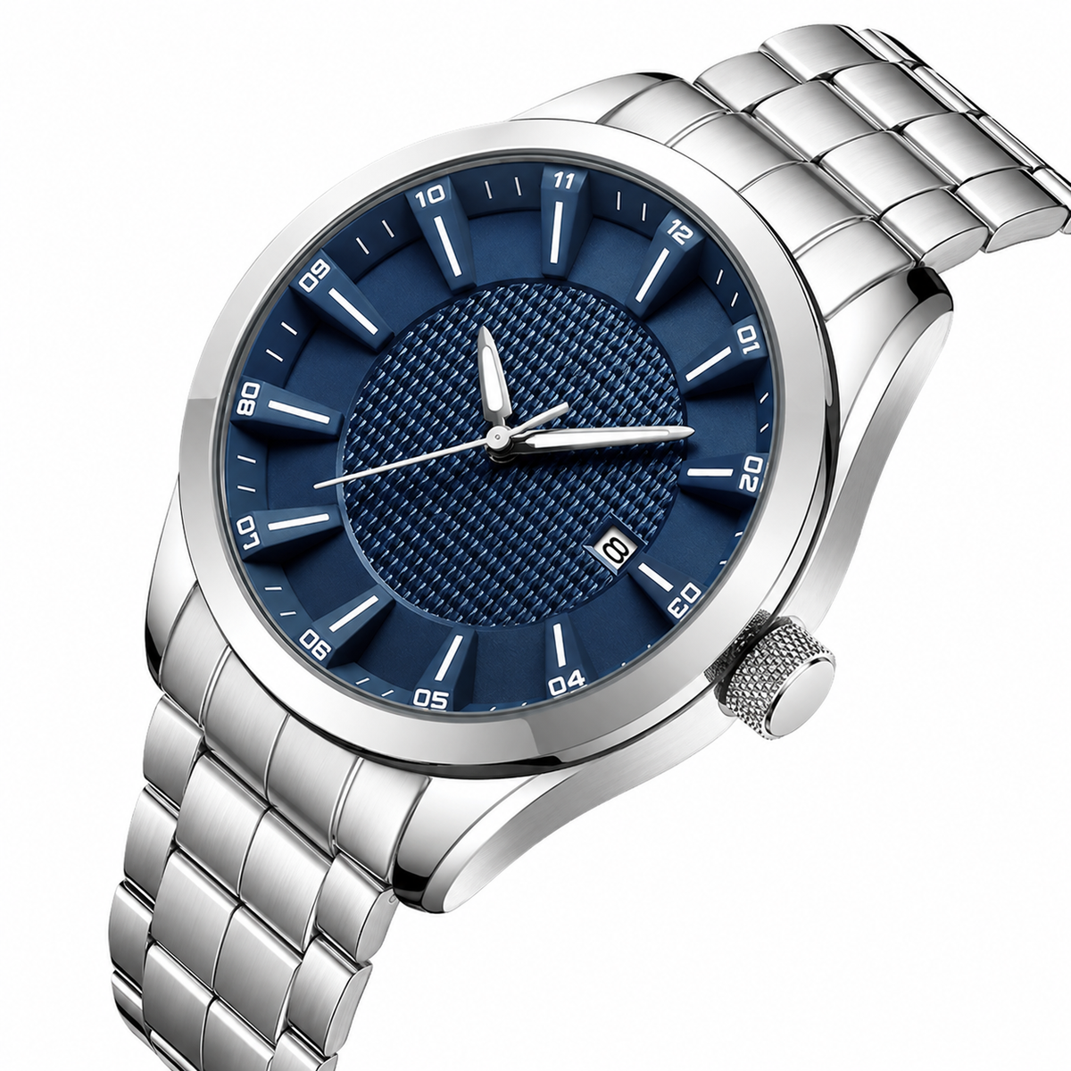 Relógio de Pulso Masculino Elegante de Quartzo com Luminoso – Modelo 12