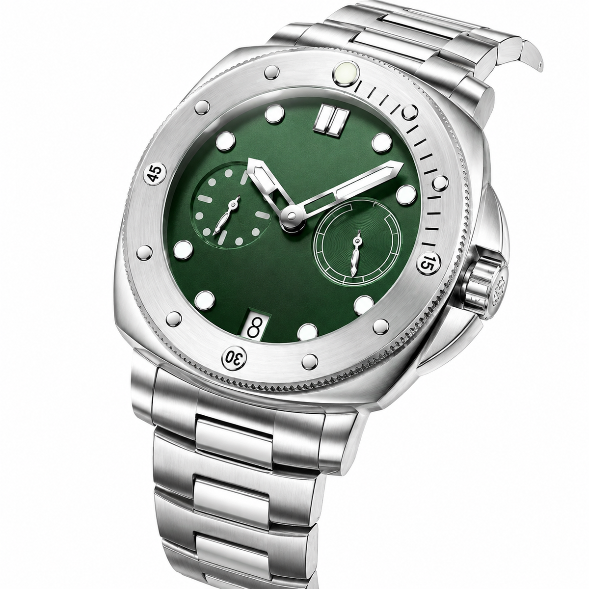 Relógio de Pulso Masculino Elegante de Quartzo com Luminoso – Modelo 14