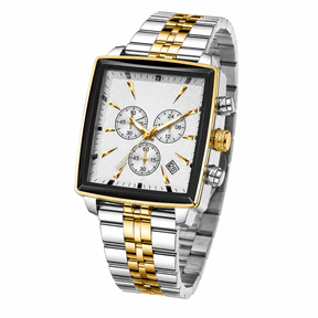 Relógio de Pulso Masculino Elegante de Quartzo com Cronógrafo – Modelo 25