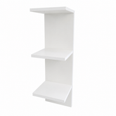 torre de prateleiras estante mdf 170 ou 85 cm cor BRANCA