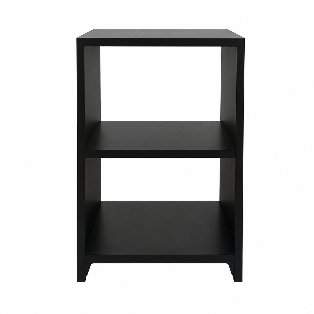 Mesa de Cabeceira Nicho Quarto Preto/Branco