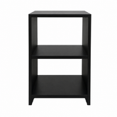 Mesa de Cabeceira Nicho Quarto Preto/Branco