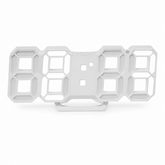 Relógio Digital 3D LED De Parede e Mesa Design Moderno Luz Noturna Decoração