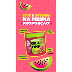 Gelatina Melancia #todecacho Kids Ativadora 550g