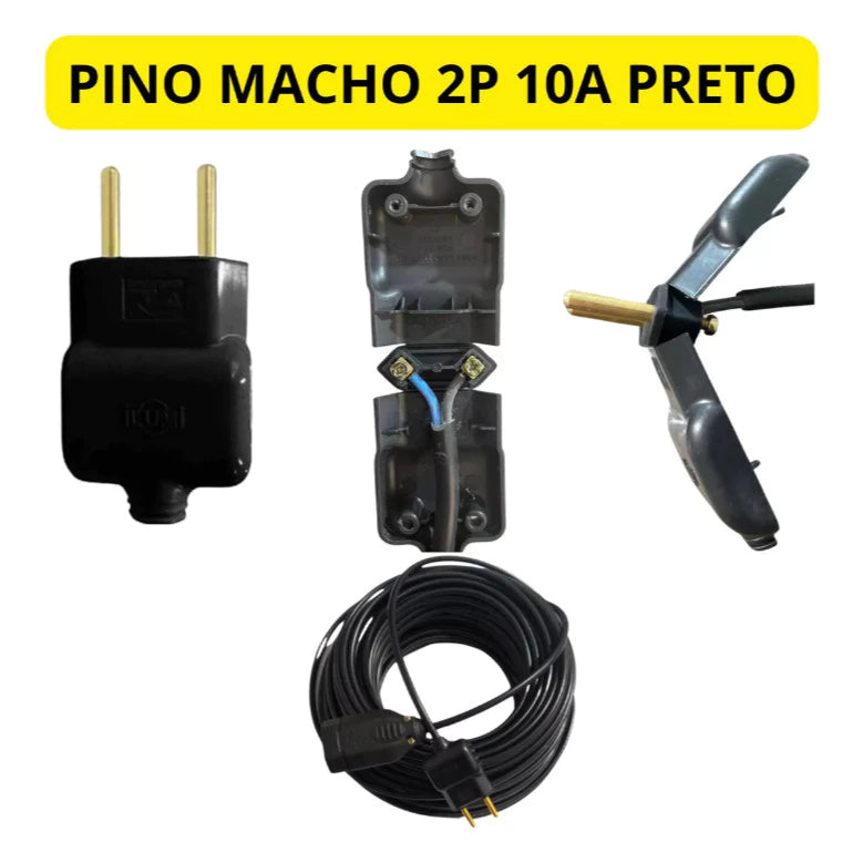 Extensão Eletrica 50 Metros Reforçada Profissional 10/20aa