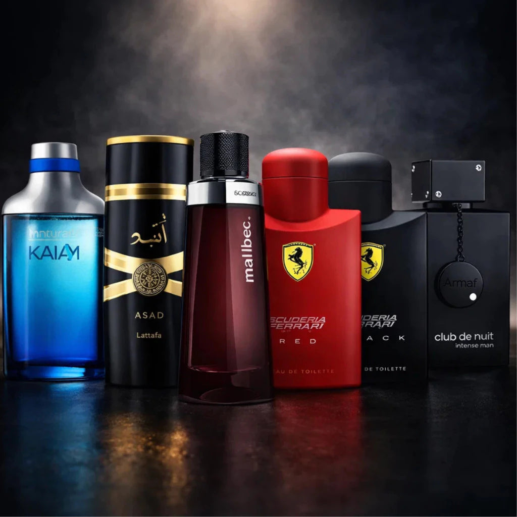 Kit 2 Perfumes Masculinos Premium Variações Exclusivas Alta Fixação Presente Luxo